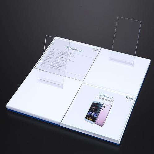 东莞厂家直销亚克力台卡台牌亚克力标示牌亚克力展示架手机展示架电子